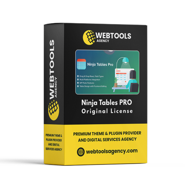 Ninja Tables Pro Ninja Tables Pro