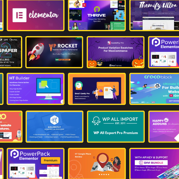 WordPress themes plugins hero banner